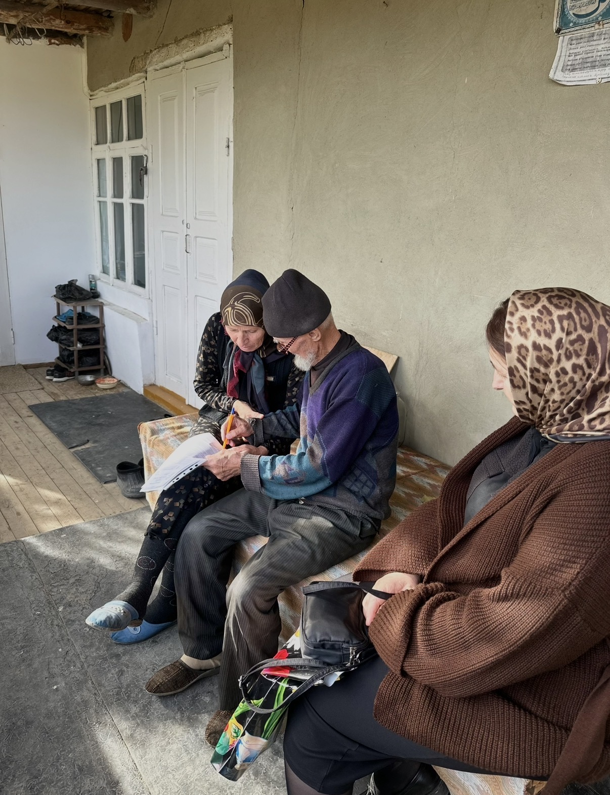 Командировка в селение Тасута