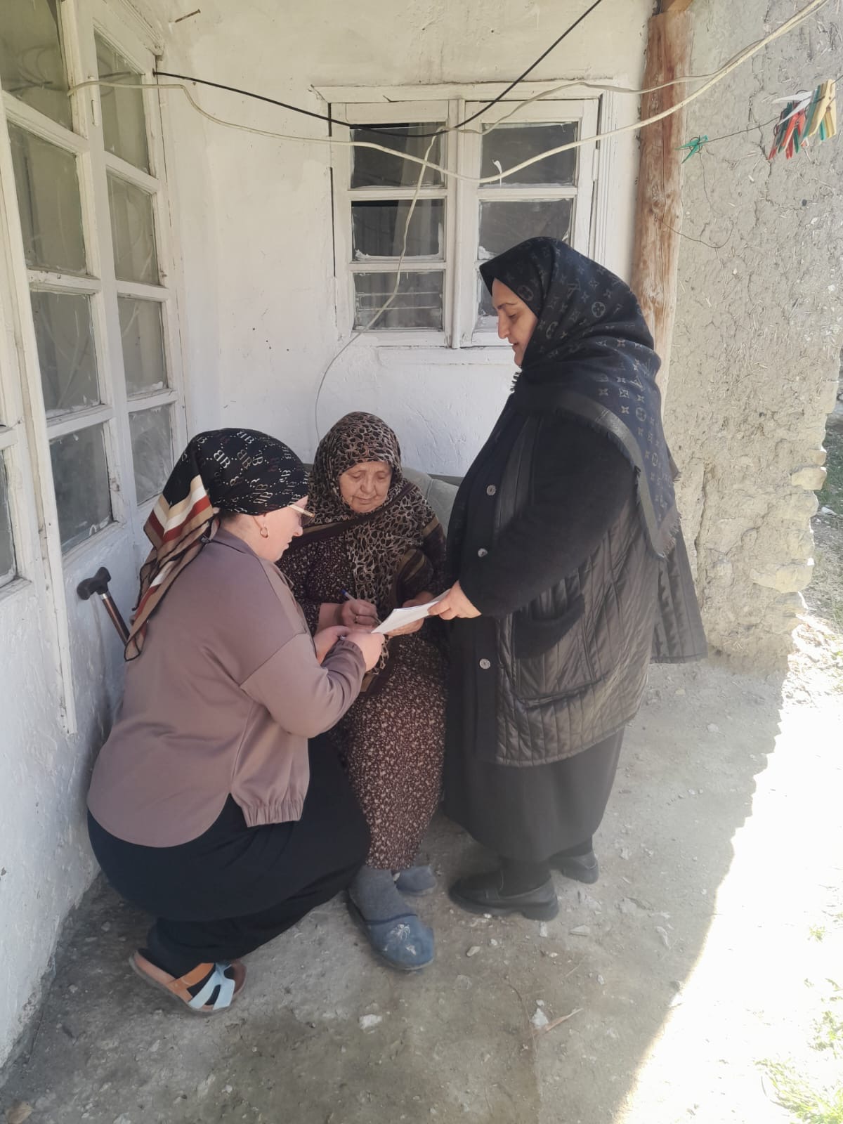 Командировка в селения Шодрода